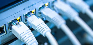 Nätverkskabel av typen UTP som används för stabil internetuppkoppling