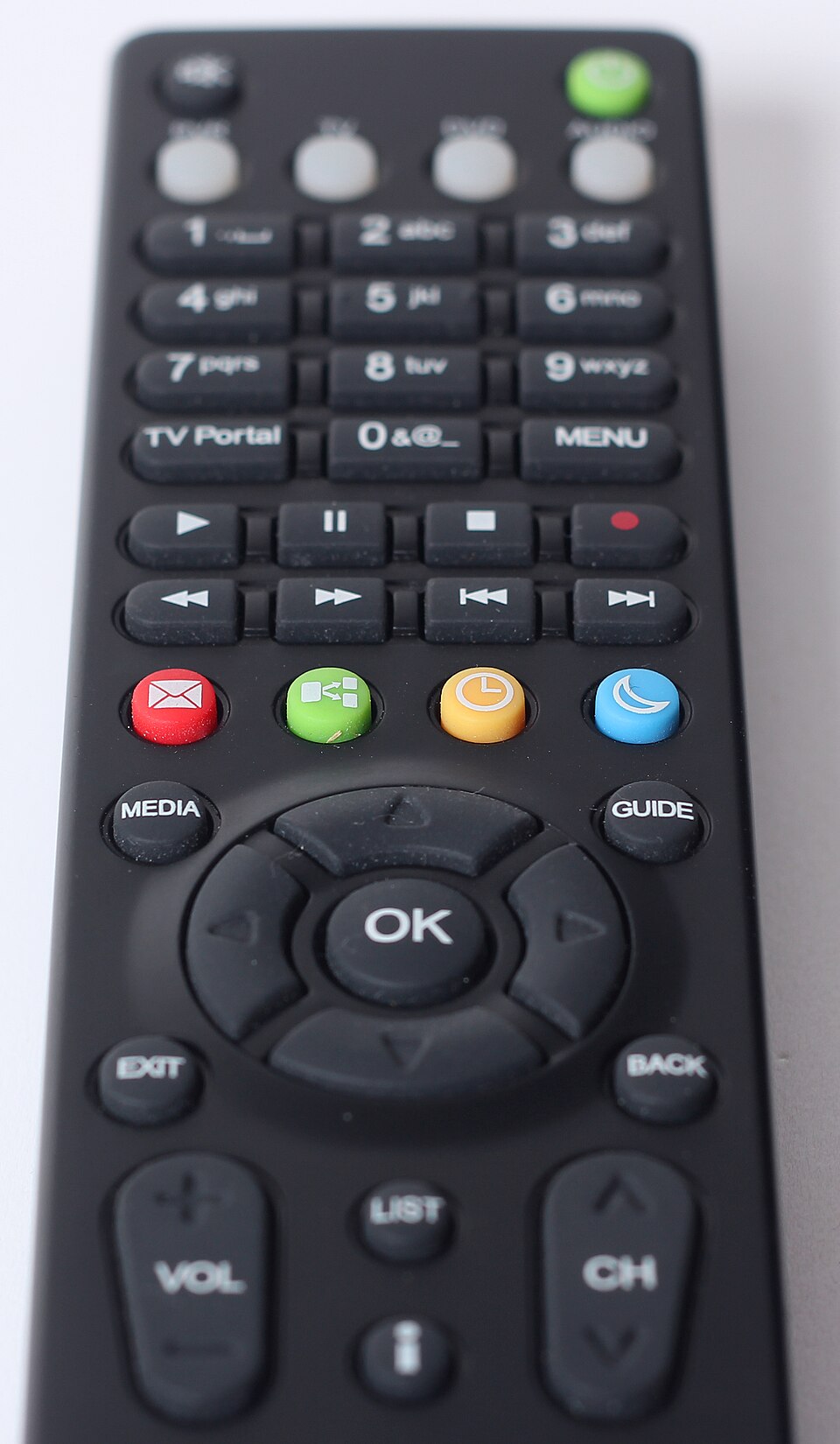 Fjärrkontroll som symboliserar streamingupplevelsen hos King IPTV och liknande tjänster